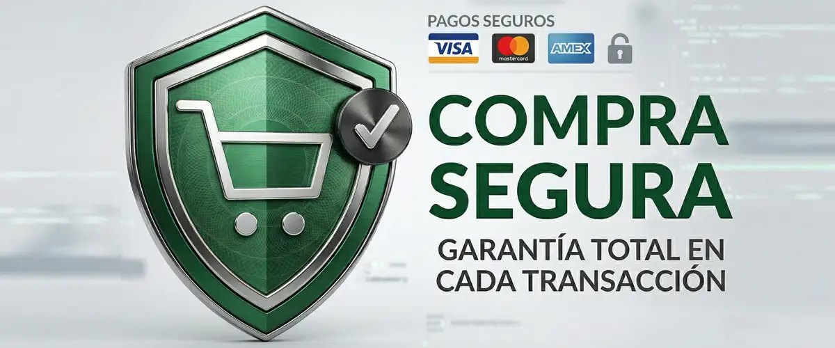 Diagrama de una compra segura online: flujo entre comercio, adquirente, marca de tarjeta y banco emisor