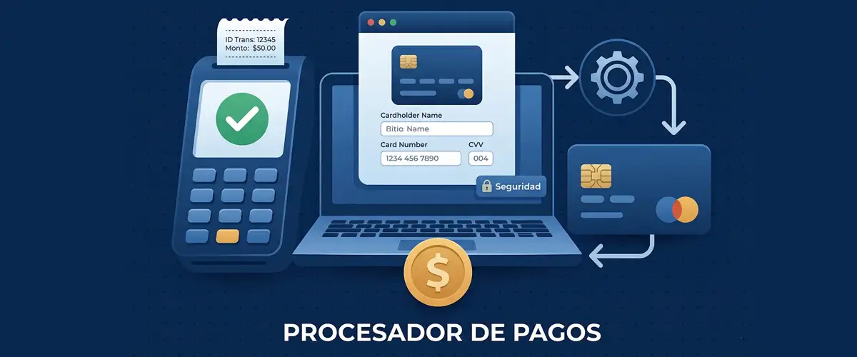 How an online payment processor works Payment processor managing card transactions in ecommerce