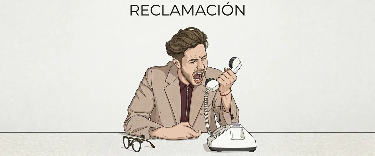 Person filing a complaint with the Bank of Spain