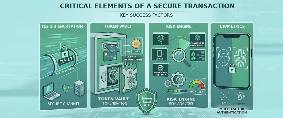 Critical elements of a secure transaction