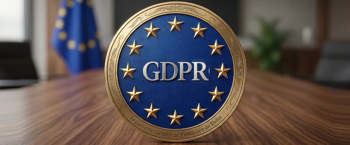 Символ GDPR и защиты данных Символ GDPR и защиты данных