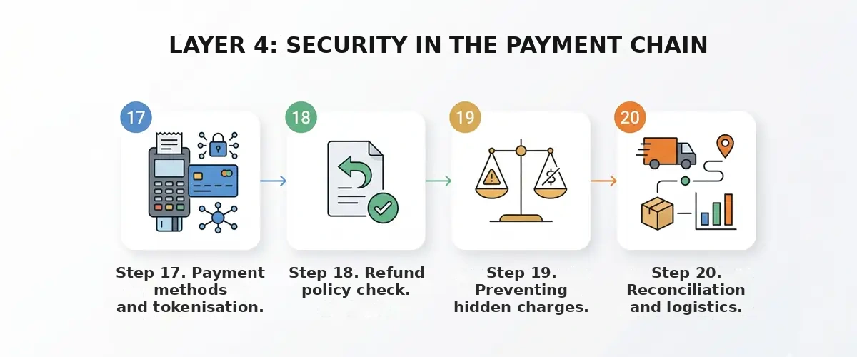 Security in payment chain