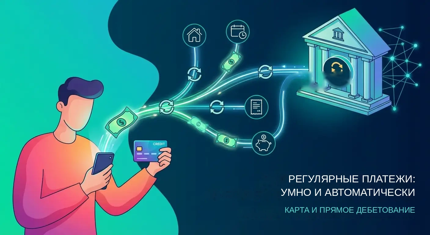Автоматические регулярные платежи по карте и прямому дебетованию Автоматические регулярные платежи по карте и прямому дебетованию