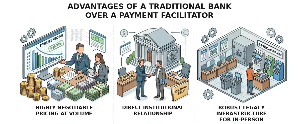 Disadvantages of traditional banks that hinder digital commerce