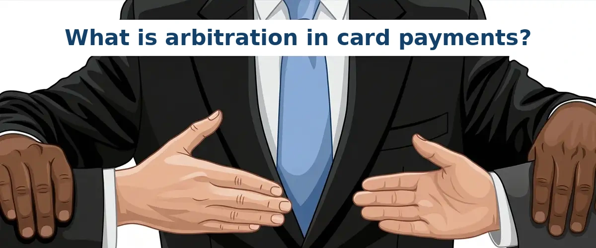 What is arbitration in card payments