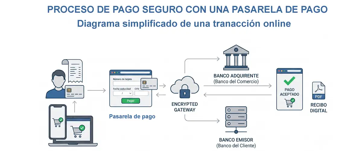 Pasarela de pagos: cómo funciona y qué es Pasarela de pagos: cómo funciona y qué es