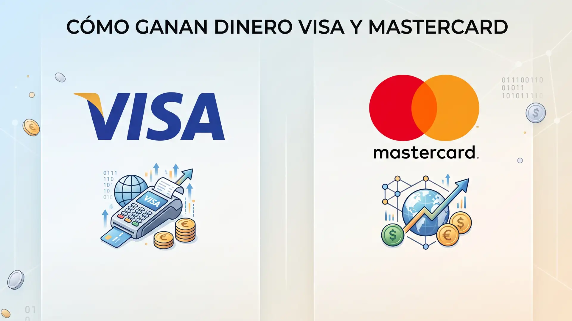 Tasa de intercambio: Cómo ganan dinero Visa y Mastercard