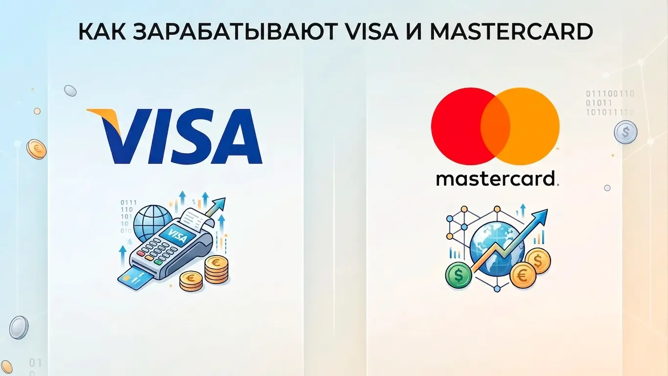 Интерчейндж: как зарабатывают Visa и Mastercard и кто платит комиссию Интерчейндж: как зарабатывают Visa и Mastercard и кто платит комиссию